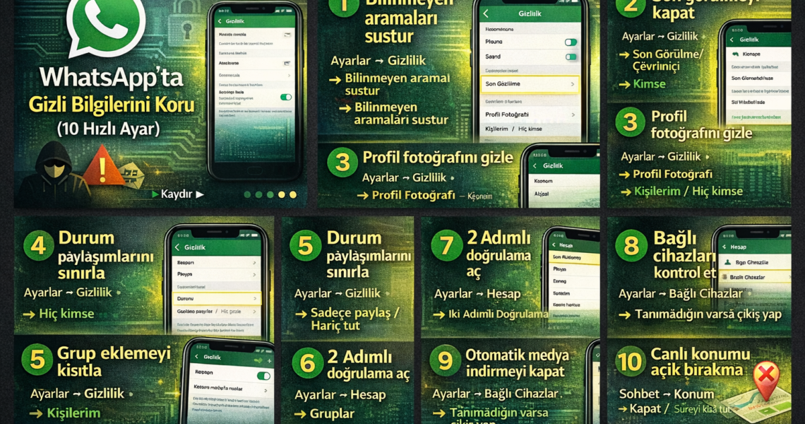 WhatsApp gizlilik
